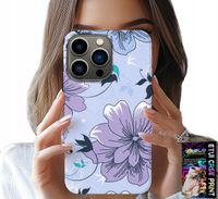 ETUI DO IPHONE 15 PRO - KWIATKI KWIECISTE MODNE WZORY PLECKI
