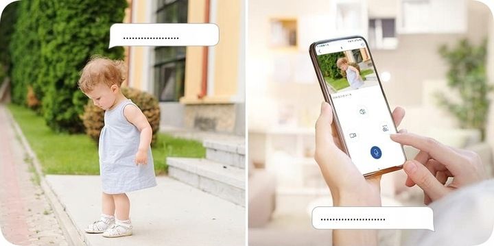 ZEWNĘTRZNA KAMERA OBROTOWA IP 4MPx 4MP WiFi ZOOM APLIKACJA SZARA zdjęcie 11