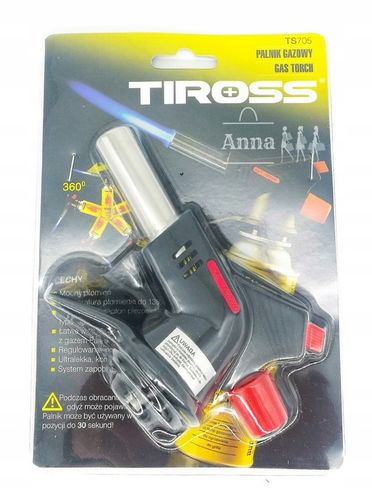 PALNIK GAZOWY NA GAZ KARTUSZE TIROSS TS-705 + 4GAZ ts700 na Arena.pl