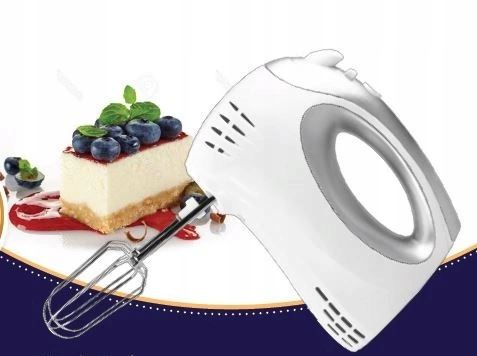 Mikser ręczny kuchenny HM-2019 Łucznik 300W MOCNY TURBO 5 TRYBÓW PRĘDKOŚCI zdjęcie 4