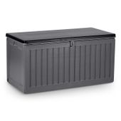 Skrzynia ogrodowa 109 x 51 x 55 cm 270 litrów szara