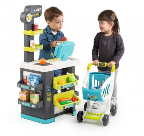Smoby Market z wózkiem na Arena.pl