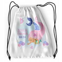 Plecak Sportowy Szkolny Dla Mai Córki Dziecka Z Nadrukiem Ze Zdjęciem