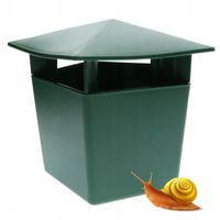 PUŁAPKA NA ŚLIMAKI Naturalna EKOLOGICZNA WABIK Przeciw ŚLIMAKOM Domek XL