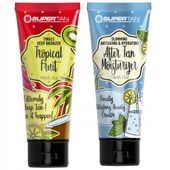 SUPERTAN TROPICAL FRUIT 1x 150ml MOCNY TINGLE BRONZER + Balsam After Tan