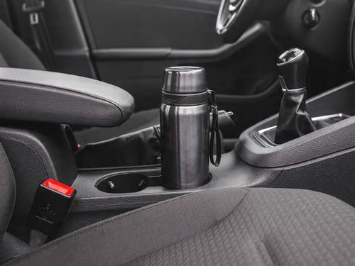 BIDON TERMOS BUTELKA KUBEK TERMICZNY Z UCHWYTEM NA KAWĘ HERBATĘ 700ML SITKO na Arena.pl