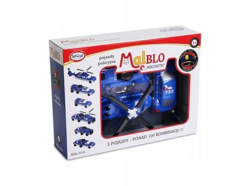 MALBLO MAGNETIC - pojazdy policyjne 0316 na Arena.pl