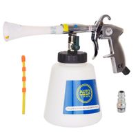 pneumatyczny pistolet piorący hcl-02 mycie czyszczenie tapicerki + zapas