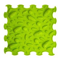 mata sensoryczna Szyszki 30x30cm jasnozielony