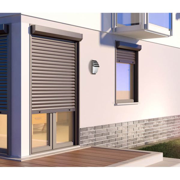 Półokrągła lampa ścienna Mona do ogrodu LED 4W czarna zdjęcie 2