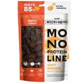 przysmaki dla psa indyk monoproteinowe miękkie smaczki wiejska zagroda 115g