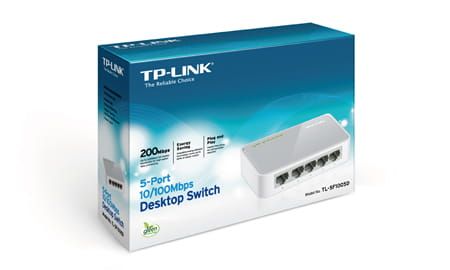 TP-LINK SF1005D switch L2 5x10/100 Desktop na Arena.pl