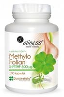 Aliness Kwas Foliowy Metylo Folian 5-MTHF 100 kaps