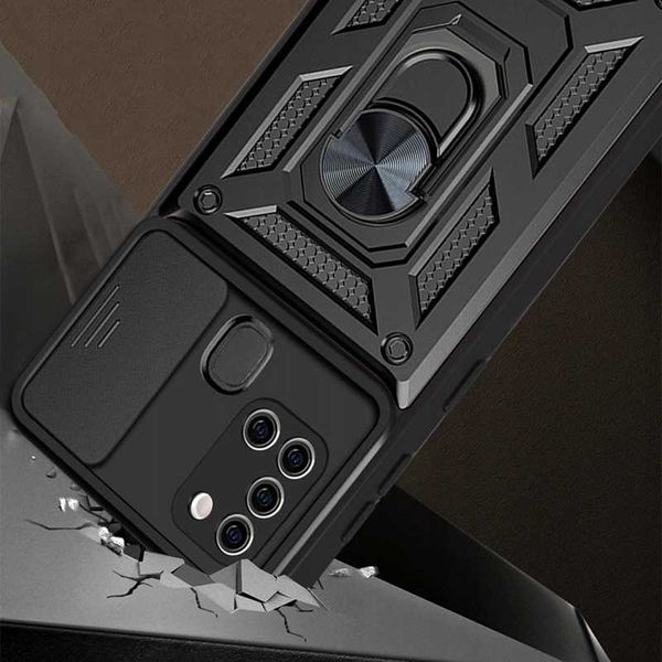 Spacecase Camring Galaxy A21S Black zdjęcie 5