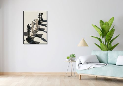 Plakat 64x90cm Szach i Mat na Arena.pl