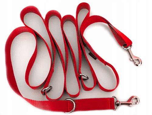 Smycz PRZEPINANA 3m szer 2cm KOLORY na Arena.pl