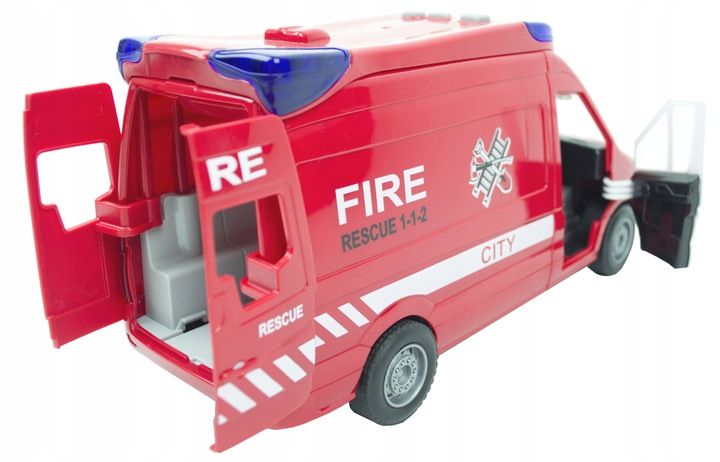 LT514 STRAŻ POŻARNA SAMOCHÓD WÓZ STRAŻACKI AUTO POJAZD NA NAPĘD zdjęcie 12