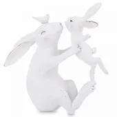 FIGURKA WIELKANOCNA ZAJĄCZKI KRÓLICZKI PREZENT