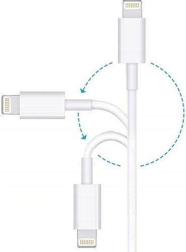 SZYBKI KABEL USB C LIGHTNING 1M DO iPHONE DO ŁADOWANIA SZYBKIE ŁADOWANIE na Arena.pl