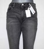 Damskie jeansy Tommy Hilfiger Como - Skinny szare WW0WW27229 oryg. -W33/L30