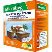 TABLETKI DO SZAMB I OCZYSZCZALNI ŚCIEKÓW BAKTERIE 16X20G NA 16 TYGODNI