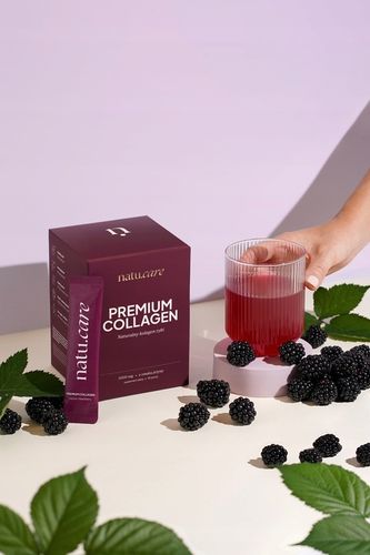 Kolagen Rybi Do Picia Na Zmarszczki w Proszku 5000 mg Natu Care Jeżyna na Arena.pl