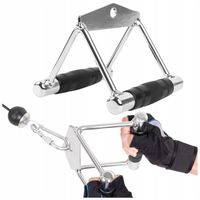 UCHWYT DO WYCIĄGU PRZYCIĄGANIA Z GÓRY DOŁU WIOSŁOWANIA TRÓJKĄTNY