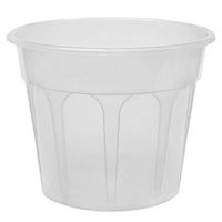 doniczka/osłonka 23cm karo biała