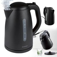 Czajnik elektryczny 2200 W 1,7L obrotowa podstawa, czarny