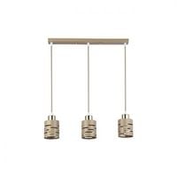 Oprawa wisząca E27 Elen x3 50cm beż+złota