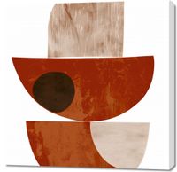 Obraz 90x90cm Ziemista Warstwa