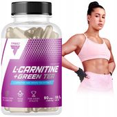 KARNITYNA Z ZIELONĄ HERBATĄ Trec L-Carnitine + Green Tea 90 kap ODCHUDZANIE