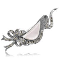 Srebrna broszka Staviori