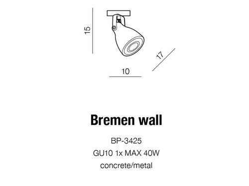 Plafon BREMEN BP-3425 Azzardo +LED na Arena.pl