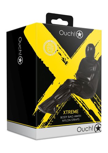 Body Bag with Nylon Straps - Black na Arena.pl