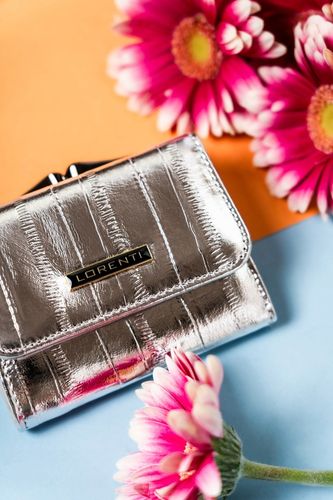 elegancka portmonetka damska na zatrzask i bigiel - lorenti na Arena.pl