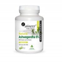 Aliness Natural Ashwagandha 580 mg 9% (100 kaps)