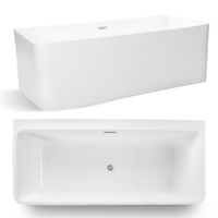 WANNA WOLNOSTOJĄCA VENUS 170 x75 PRZYŚCIENNA SYFON