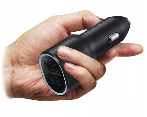ŁADOWARKA SAMOCHODOWA SAMSUNG USB-A/USB-C 25W/15W na Arena.pl
