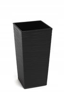 KADAX Doniczka Donica 34x68cm Wkład Czarna Dłuto