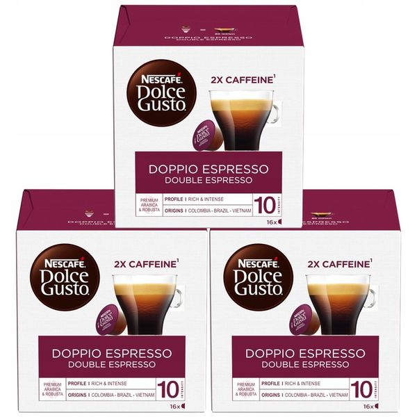 Kapsułki Nescafe Dolce Gusto Doppio Espresso 16szt zdjęcie 3