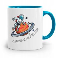 Kubek Błękitny Dla Zegarmistrza Nie Z Tej Ziemi Z Nadrukiem Ze Zdjęciem