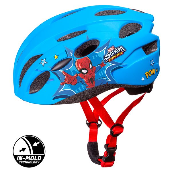 ND15_9075 KASK ROWEROWY IN-MOLD SPIDERMAN zdjęcie 2