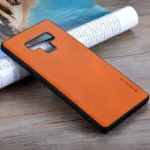 Etui AIORIA Vintage LEATHER do Samsung Galaxy Note 9 pomarańczowy