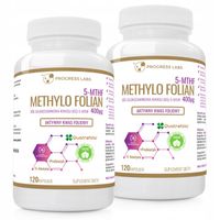 Methylo Folian 400mg Aktywny Kwas Foliowy 240 kaps