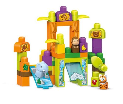 Mattel Mega Bloks Przygodowe zoo na Arena.pl
