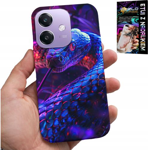 ETUI DO OPPO A40 / A40M - WĄŻ KOBRA GRZECHOTNIK GADY CASE + FOLIA na Arena.pl