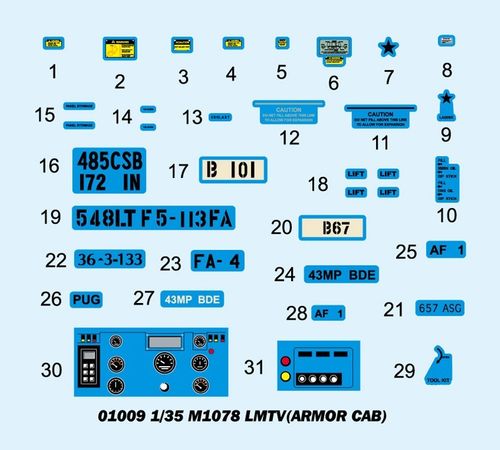Trumpeter M1078 LMTV Armor Cab na Arena.pl