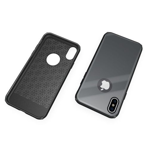 TEMPERED GLASS CASE IPHONE X SZARY na Arena.pl