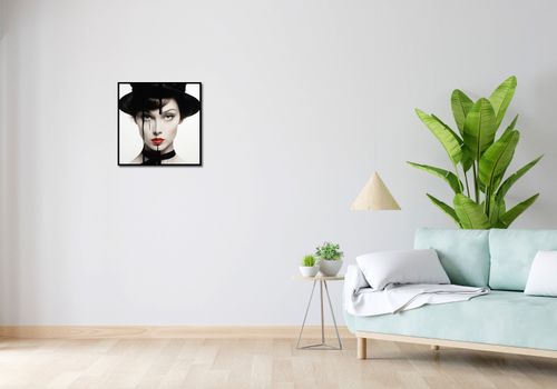 Plakat 50x50cm Atramentowa Aura na Arena.pl